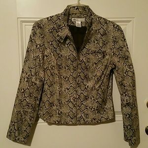 ABR SNAKE PRINT JACKET